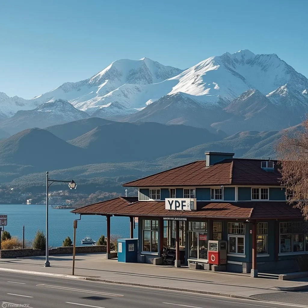 Estación YPF Bariloche en detalle